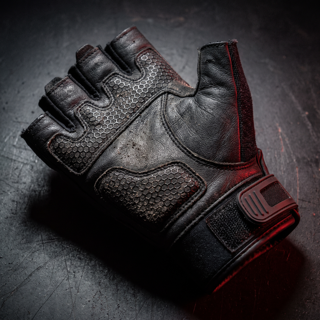 Professional Half Finger Motorcycle Gloves Breathable Anti-Slip Wear-Resistant Cycling Gloves for Racing Outdoor Riding Electric Bike - Black