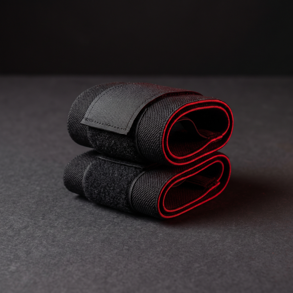 Adjustable Wrist Wraps Wrist Support Straps for Gym Weightlifting Strength Training Wristbands Hand Bandage Brace for Home Workout Fitness Recovery - 2PCS Bundle