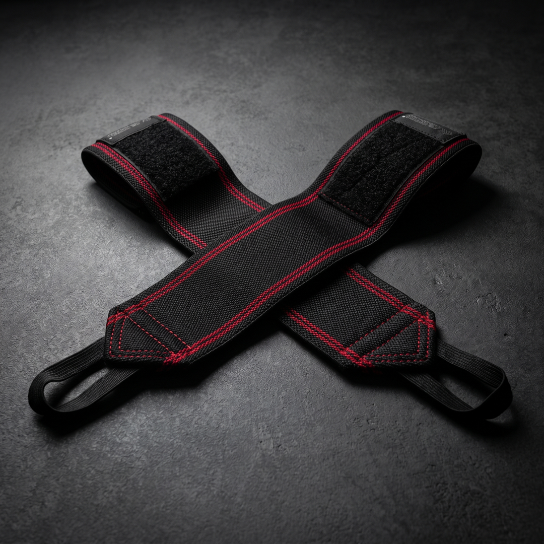 Professional Wrist Wraps Weightlifting Wrist Support Straps Elastic Breathable Wrist Bandage Brace for Gym Fitness Powerlifting Strength Training