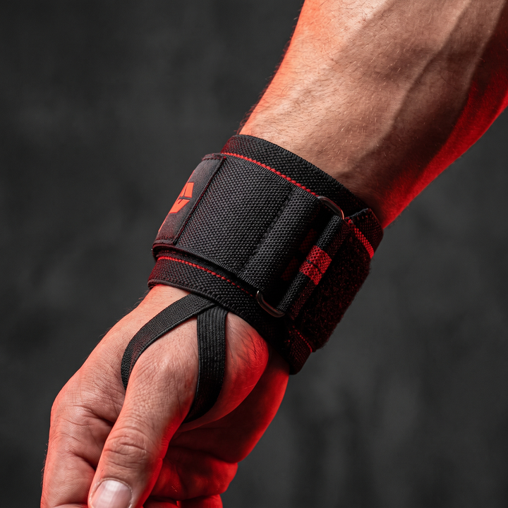 Adjustable Wrist Wraps for Weight Lifting Elastic Wrist Support Straps for Powerlifting CrossFit Strength Training Gym Workout Wrist Guard Pair
