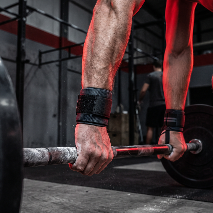 Adjustable Wrist Wraps for Weight Lifting Elastic Wrist Support Straps for Powerlifting CrossFit Strength Training Gym Workout Wrist Guard Pair