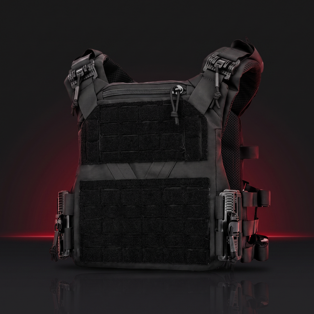 Professional Tactical Plate Carrier Vest Full Size MOLLE Chest Rig Adjustable Cummerbund Quick Release Airsoft Outdoor Training Gear Lightweight