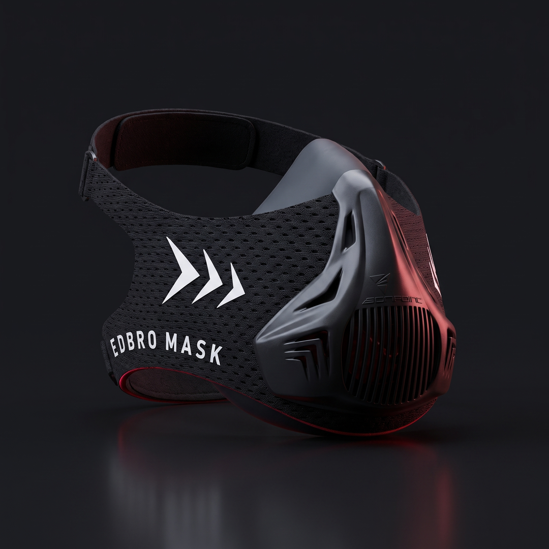 Professional Training Mask Elevation Simulation Cardio Endurance Mask MMA Fitness Running Resistance Breathing Mask for Home Gym Strength Cardio Workout Sports