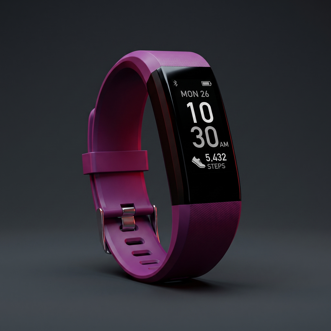 Kids Fitness Tracker Watch in purple - touchscreen kids smartwatch