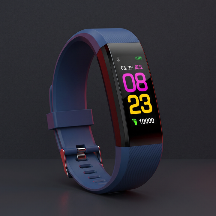 Kids Fitness Tracker Watch in blue - touchscreen kids smartwatch