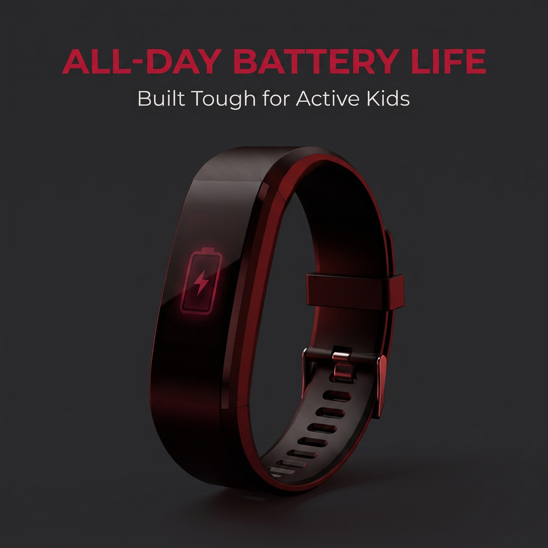 Kids Fitness Tracker Watch - all-day battery built tough for active kids