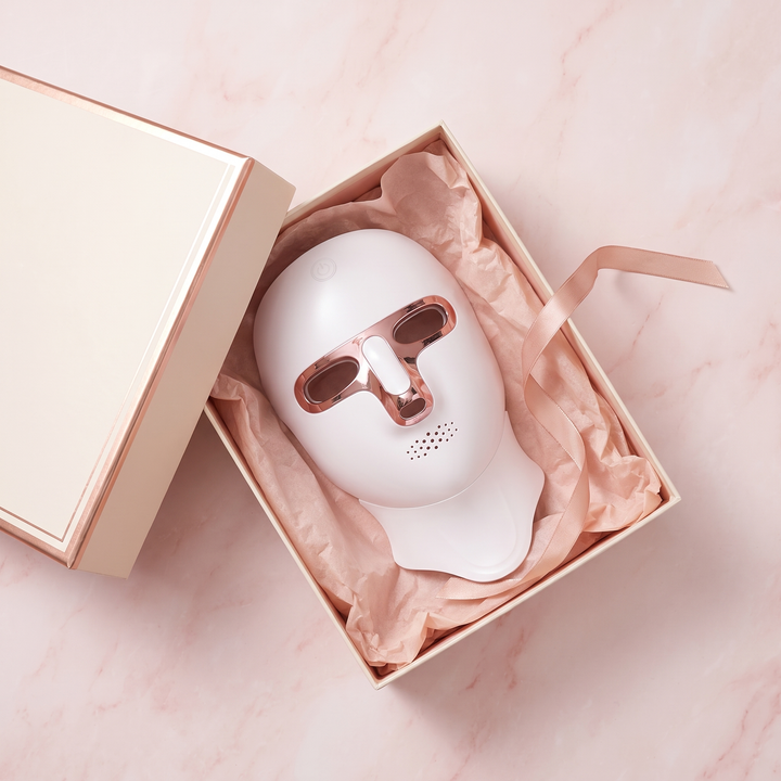PHYSIOATHLETX LED Face &amp; Neck Mask – gift box packaging
