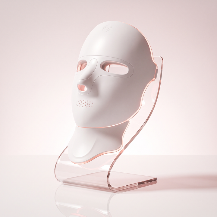 PHYSIOATHLETX LED Face &amp; Neck Mask – device display, powered off