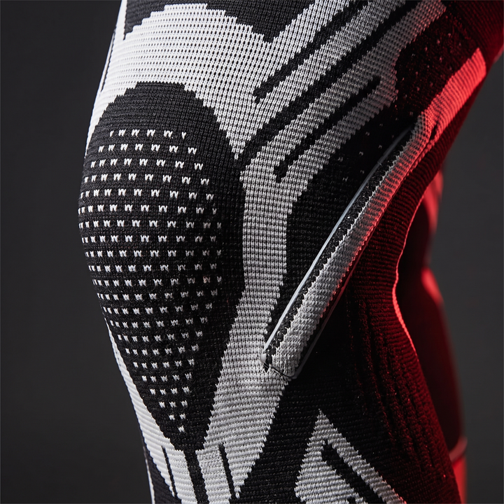Professional Compression Knee Support Sleeve Elastic Breathable Knee Brace Sports Protector for Gym Running Basketball Volleyball Fitness Recovery - Breathable Fabric Compression Fit Detail