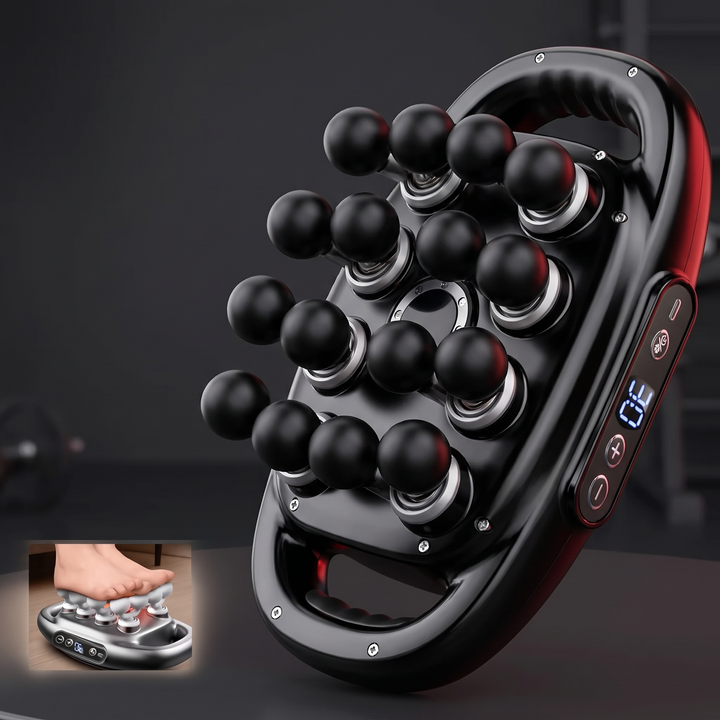 Percussion Massage Gun - Black Matte Finish Detail