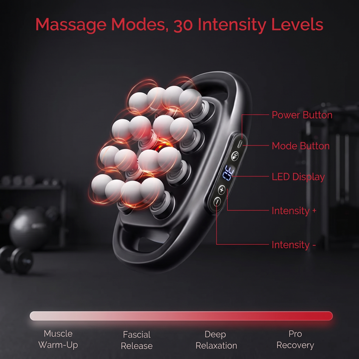 Percussion Massage Gun - 3 Modes 30 Intensity Levels