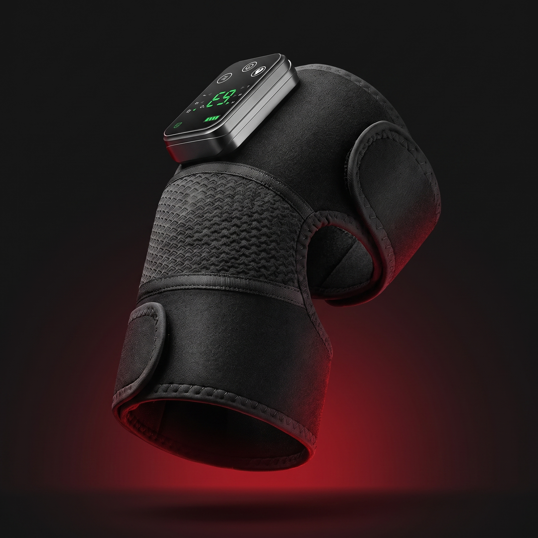 PHYSIOATHLETX 3-in-1 Shoulder Knee Elbow Massager - 3/4 Angle Hero View