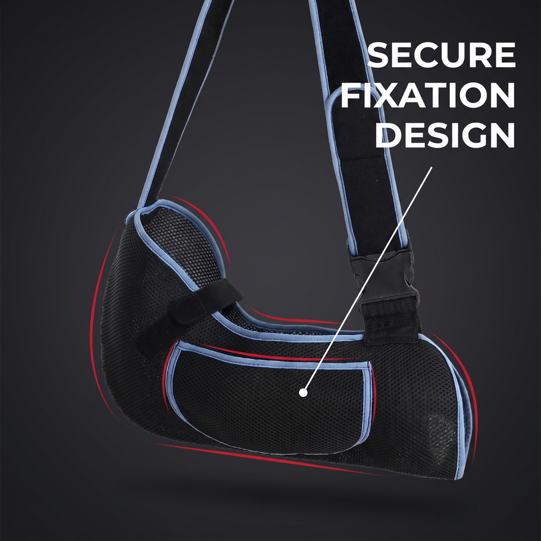 Forearm fixation design for stable positioning