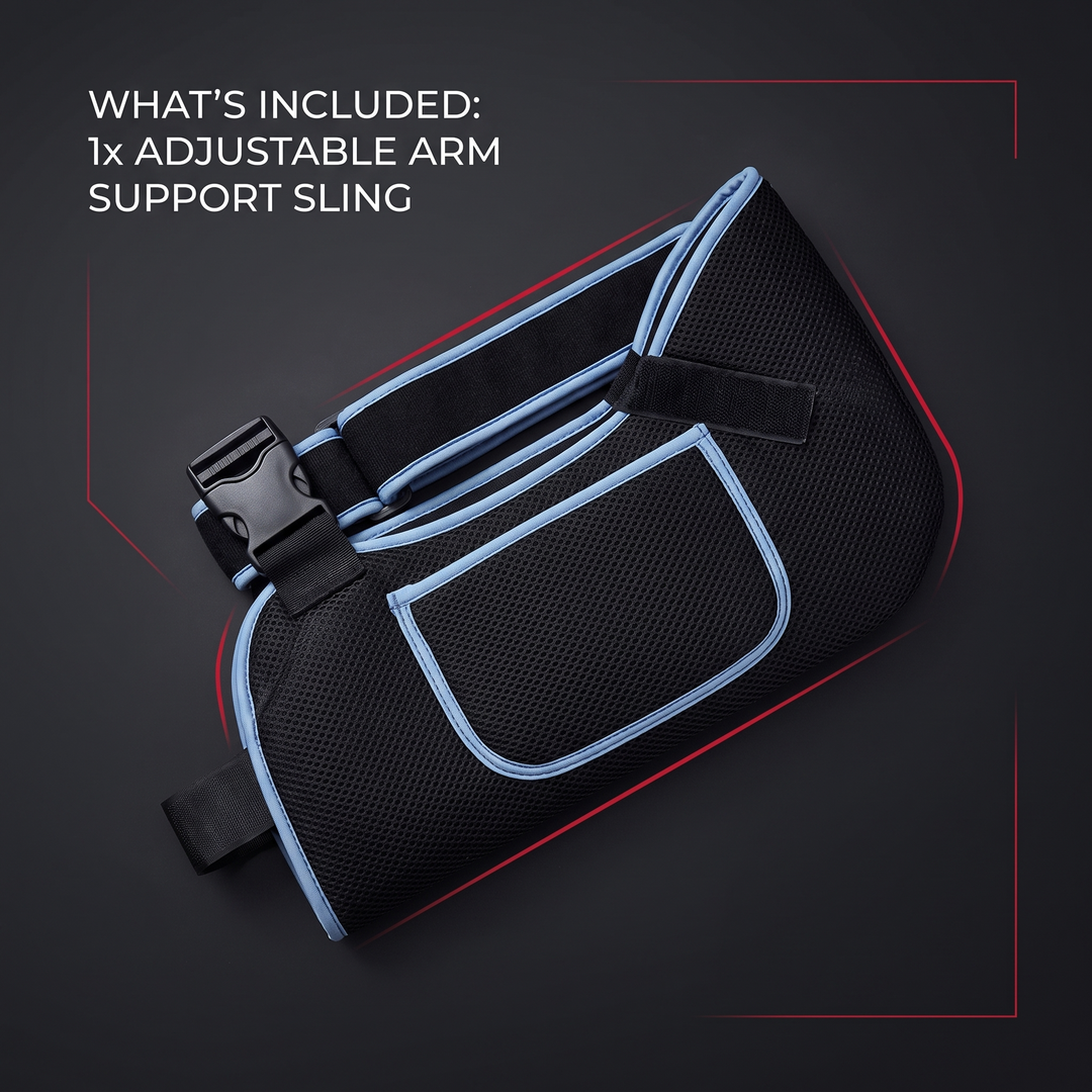Package contents, folded arm support sling product view