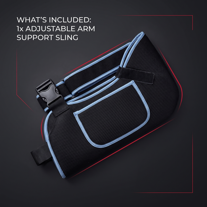 Package contents, folded arm support sling product view