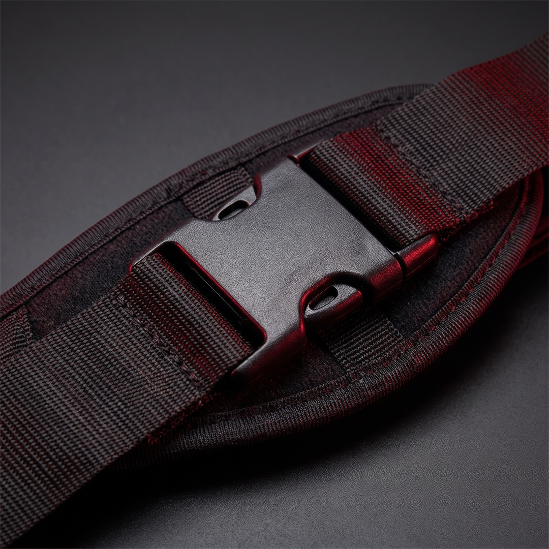 Adjustable Back Support Brace Posture Corrector Vest Lumbar Belt Shoulder Spine Strap Neck Trainer Rehabilitation Equipment for Home Gym Daily Use - adjustable strap and buckle detail