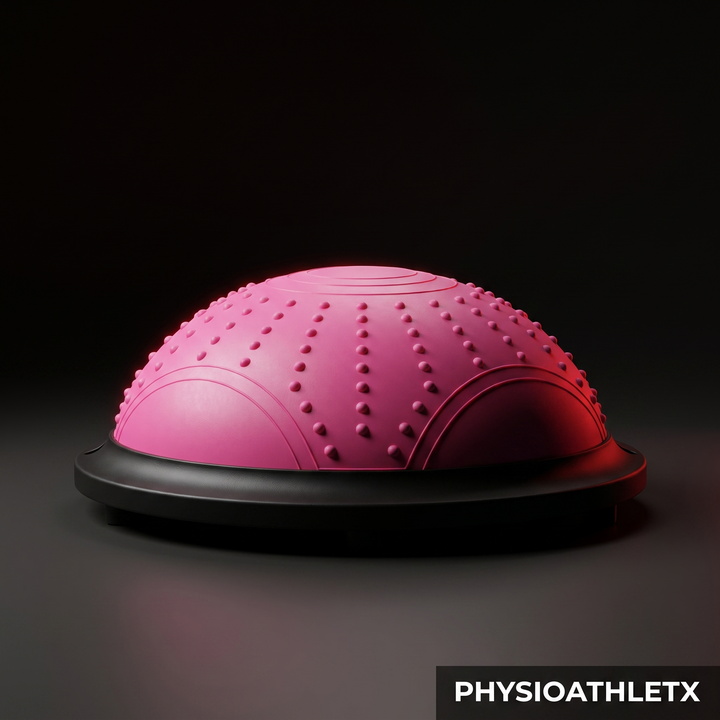PHYSIOATHLETX 46cm BOSU Half Balance Ball Stability Trainer - Dome-Up Hero (Color 01)