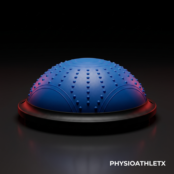 PHYSIOATHLETX 46cm BOSU Half Balance Ball Stability Trainer - Dome-Up Hero (Color 04)
