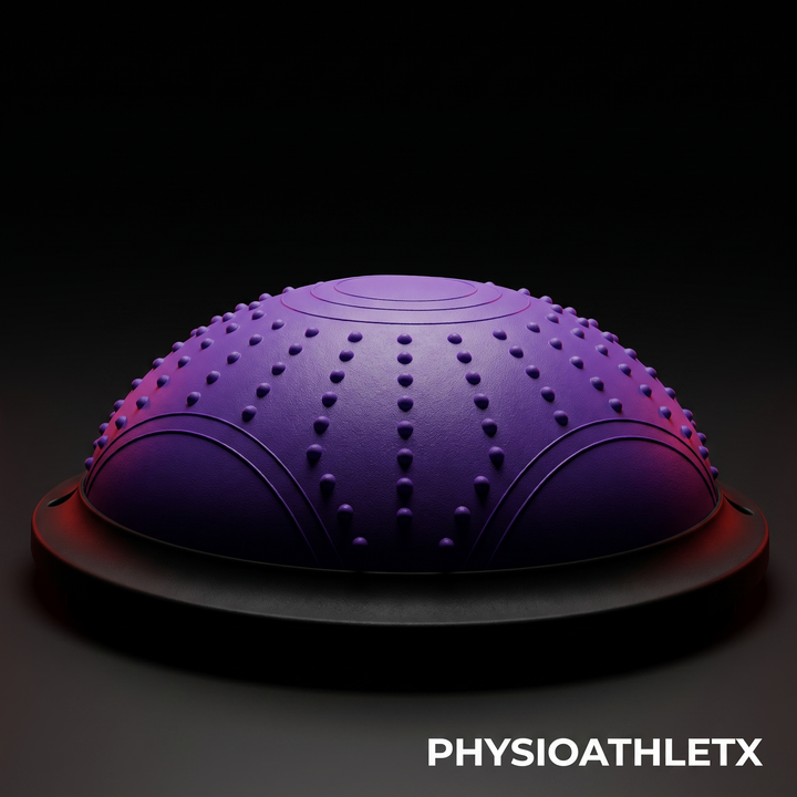PHYSIOATHLETX 46cm BOSU Half Balance Ball Stability Trainer - Dome-Up Hero (Color 05)