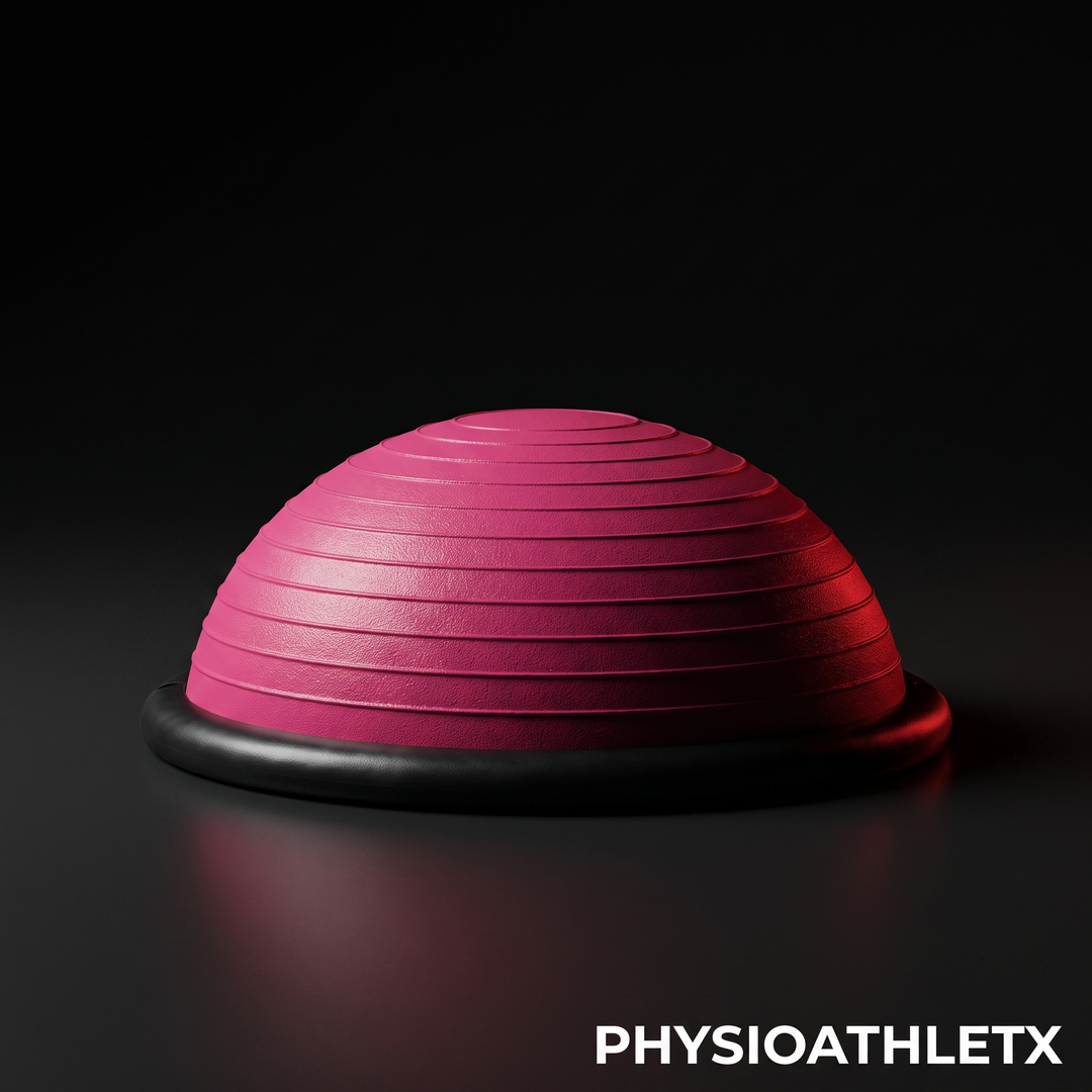 PHYSIOATHLETX 46cm BOSU Half Balance Ball Stability Trainer - Dome-Up Hero (Color 06)