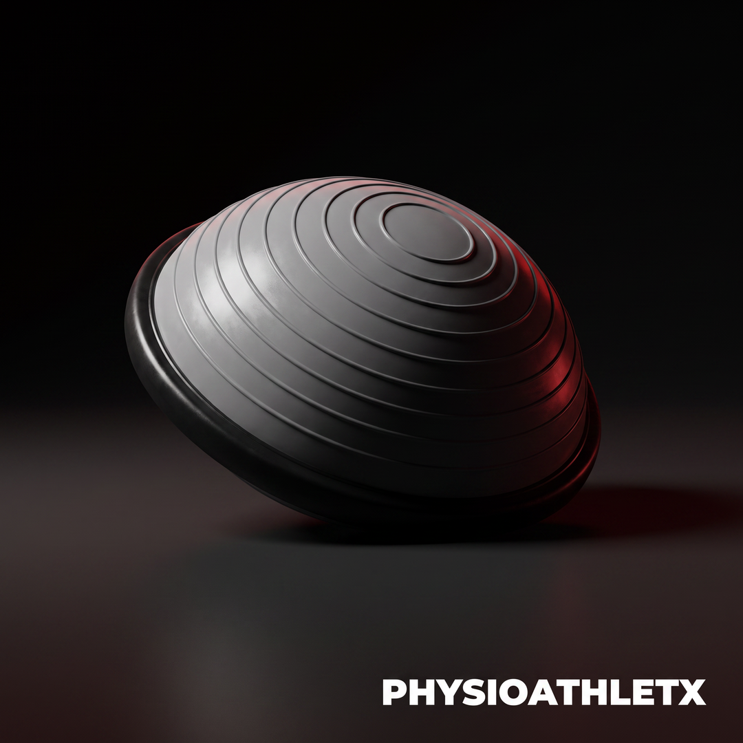 PHYSIOATHLETX 46cm BOSU Half Balance Ball Stability Trainer - Dome-Up Hero (Color 07)