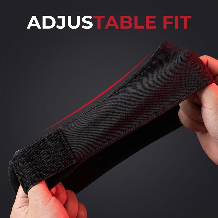 Adjustable elastic strap fit on bunion corrector