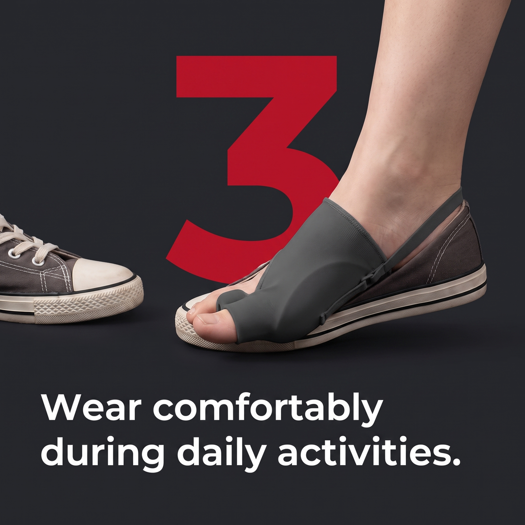 How to wear step 3, wear during daily activity