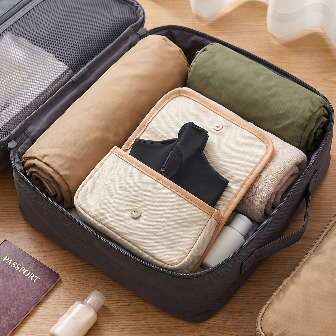 Bunion corrector packed for daily-wear travel convenience