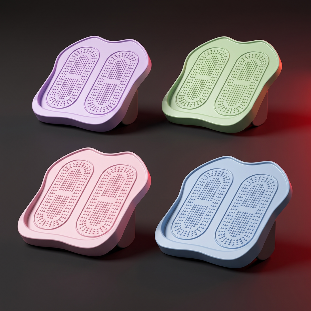 All four PHYSIOATHLETX calf stretch board color options displayed together