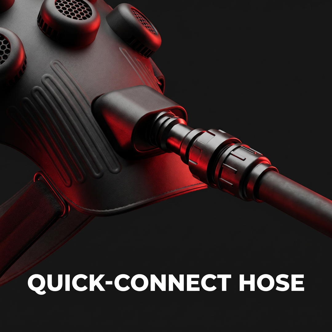 Quick-connect hose feature callout