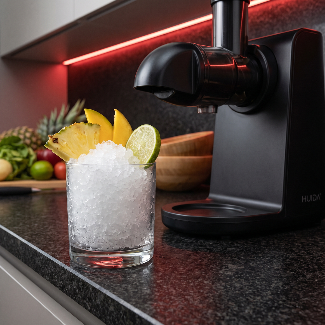 Professional Cold Press Juicer Slow Masticating Juicer - crushed ice function lifestyle shot