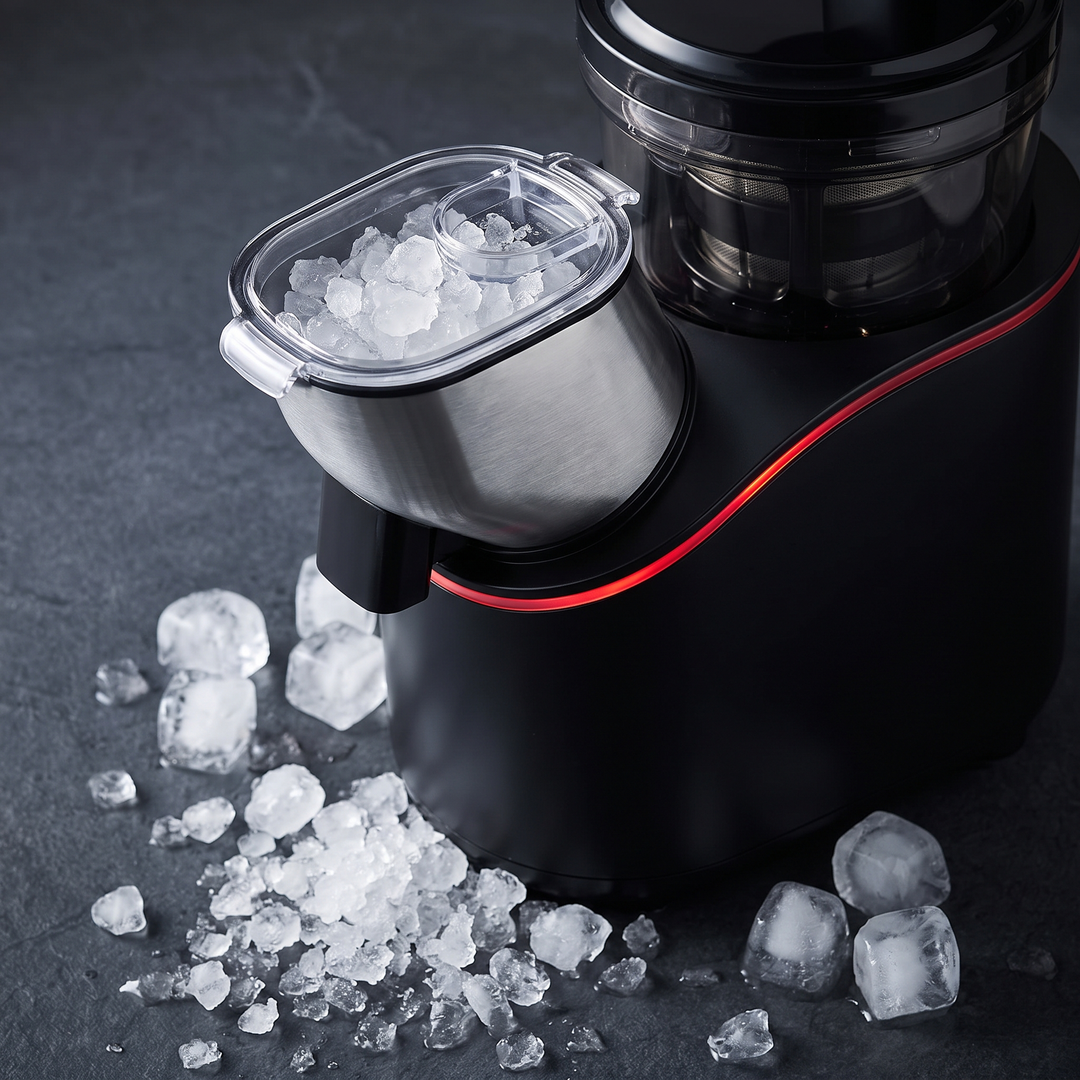 Professional Cold Press Juicer Slow Masticating Juicer - ice crusher attachment detail