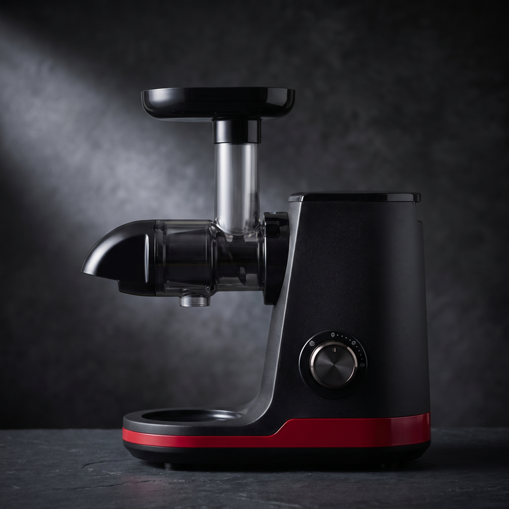 Professional Cold Press Juicer Slow Masticating Juicer - side profile view