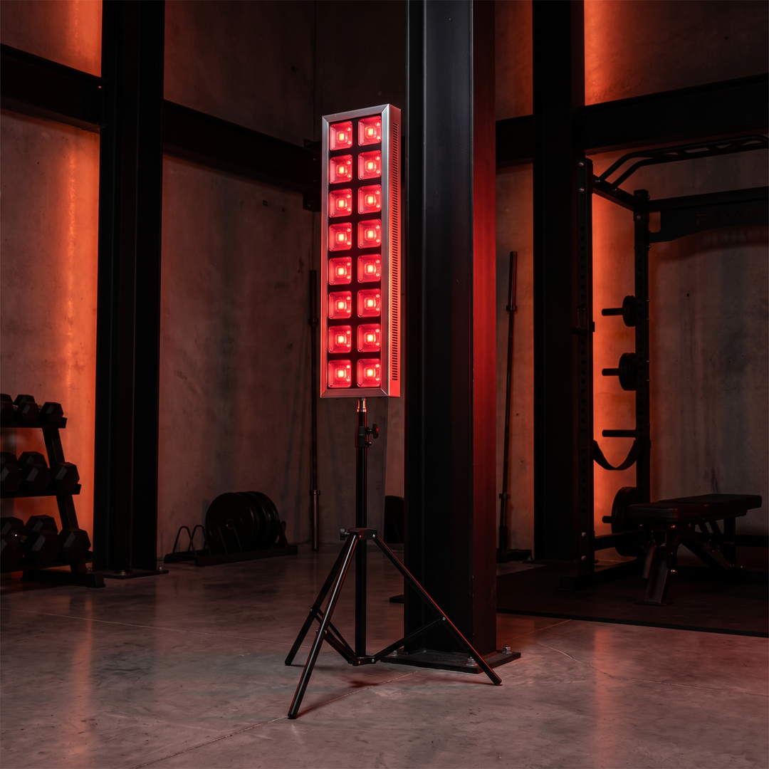PHYSIOATHLETX Dual Chip LED Red Light Recovery Panel - MT3000PRO with stand