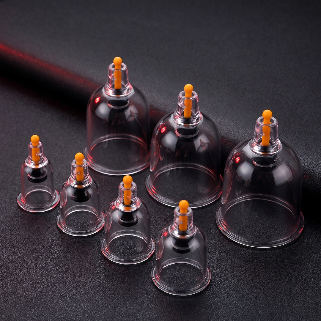 Multiple suction cup heads in assorted sizes