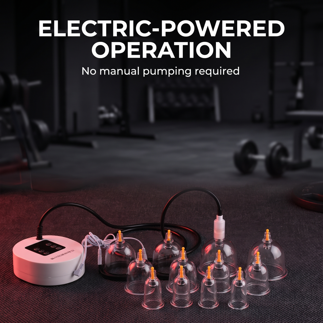 Electric-powered operation feature callout, no manual pumping required