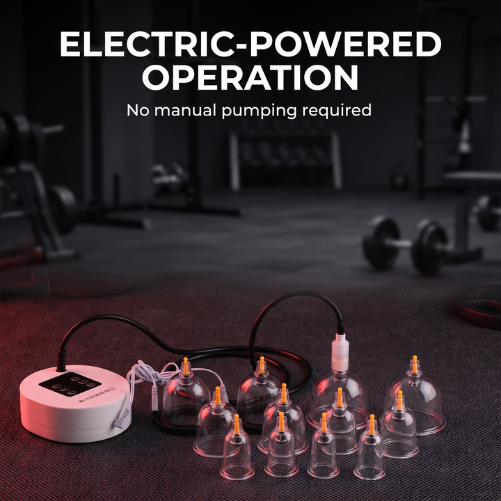 Electric-powered operation feature callout, no manual pumping required