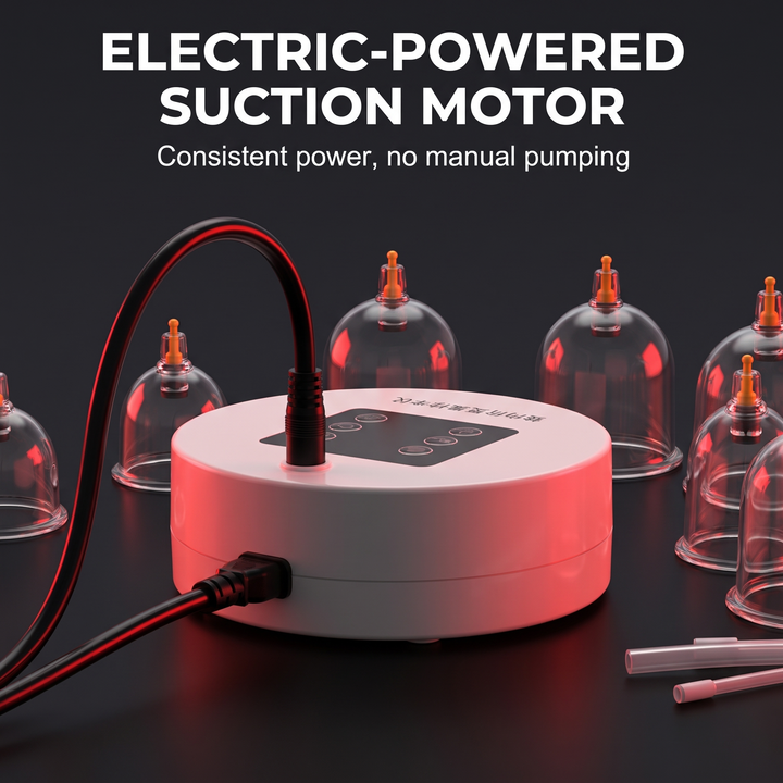 Electric-powered suction motor feature callout