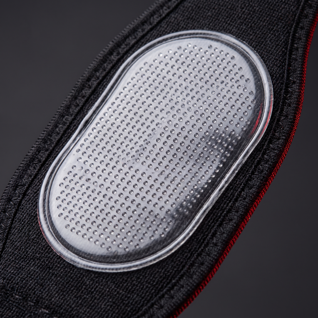 Professional EMS Muscle Stimulator Belt Abdominal Toning Belt Electric ABS Trainer Arm Leg Back Muscle Stimulation Fitness Massager Home Gym - EMS gel pad texture macro detail