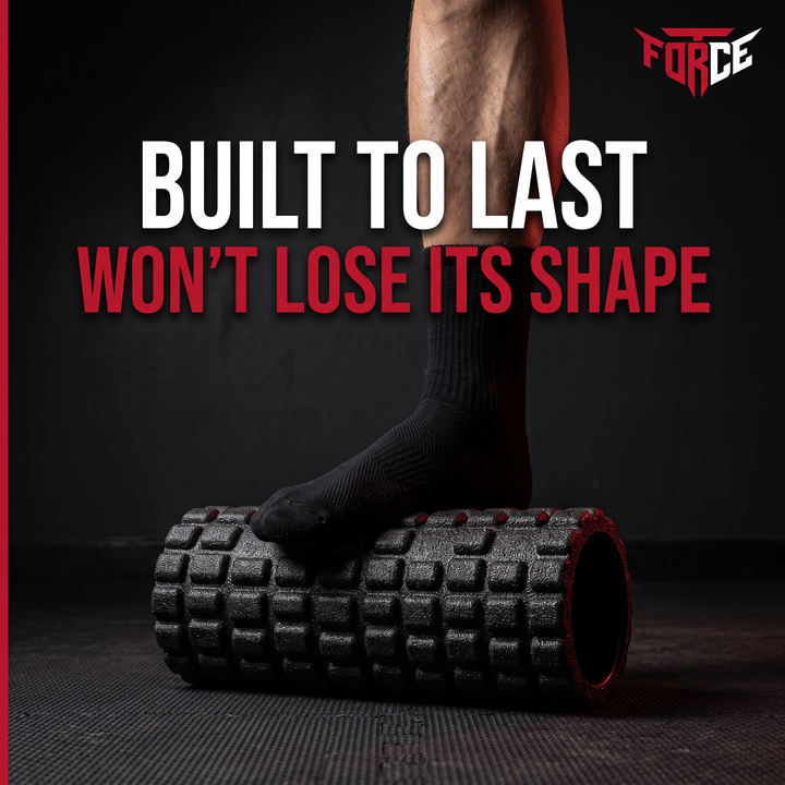 PHYSIOATHLETX Foam Roller - shape retention feature callout