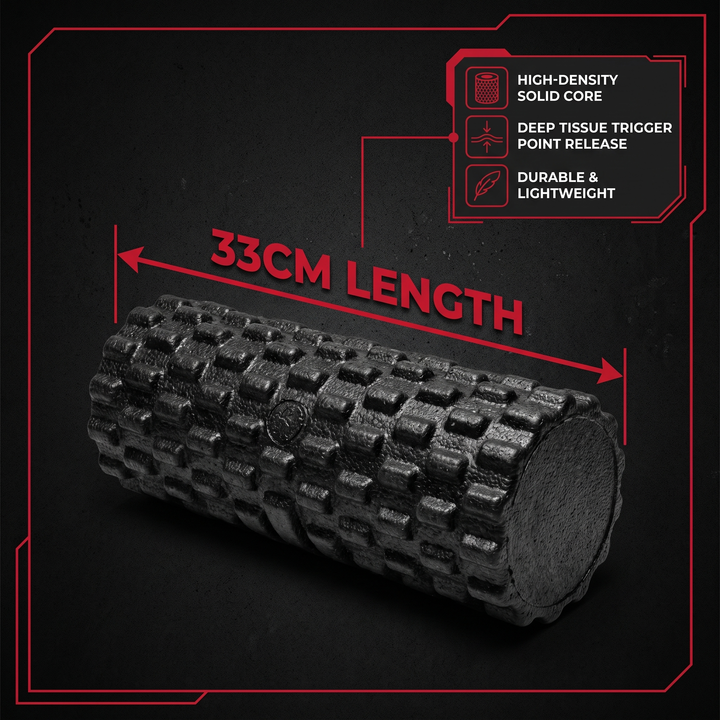PHYSIOATHLETX Foam Roller 33cm - Length Feature