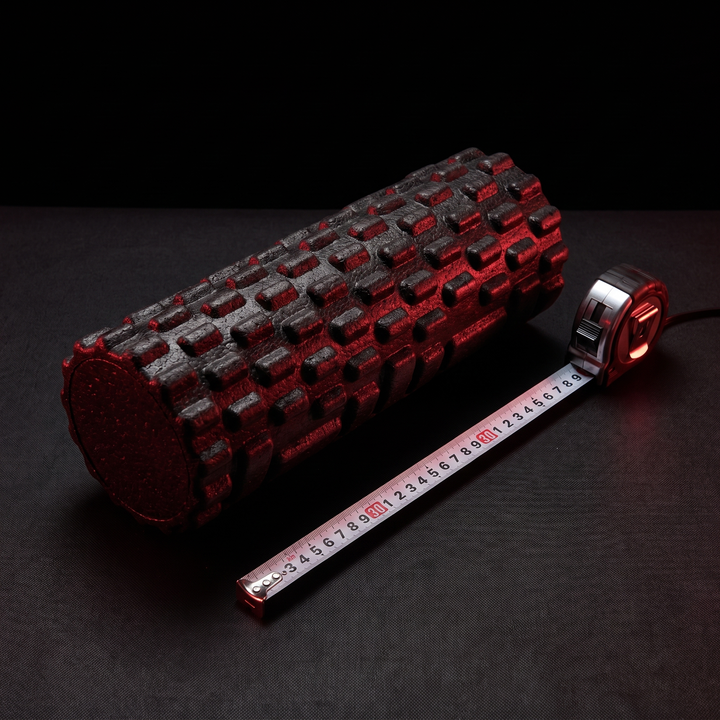 PHYSIOATHLETX Professional Foam Roller 33cm High-Density Solid Core - 33cm Size Reference