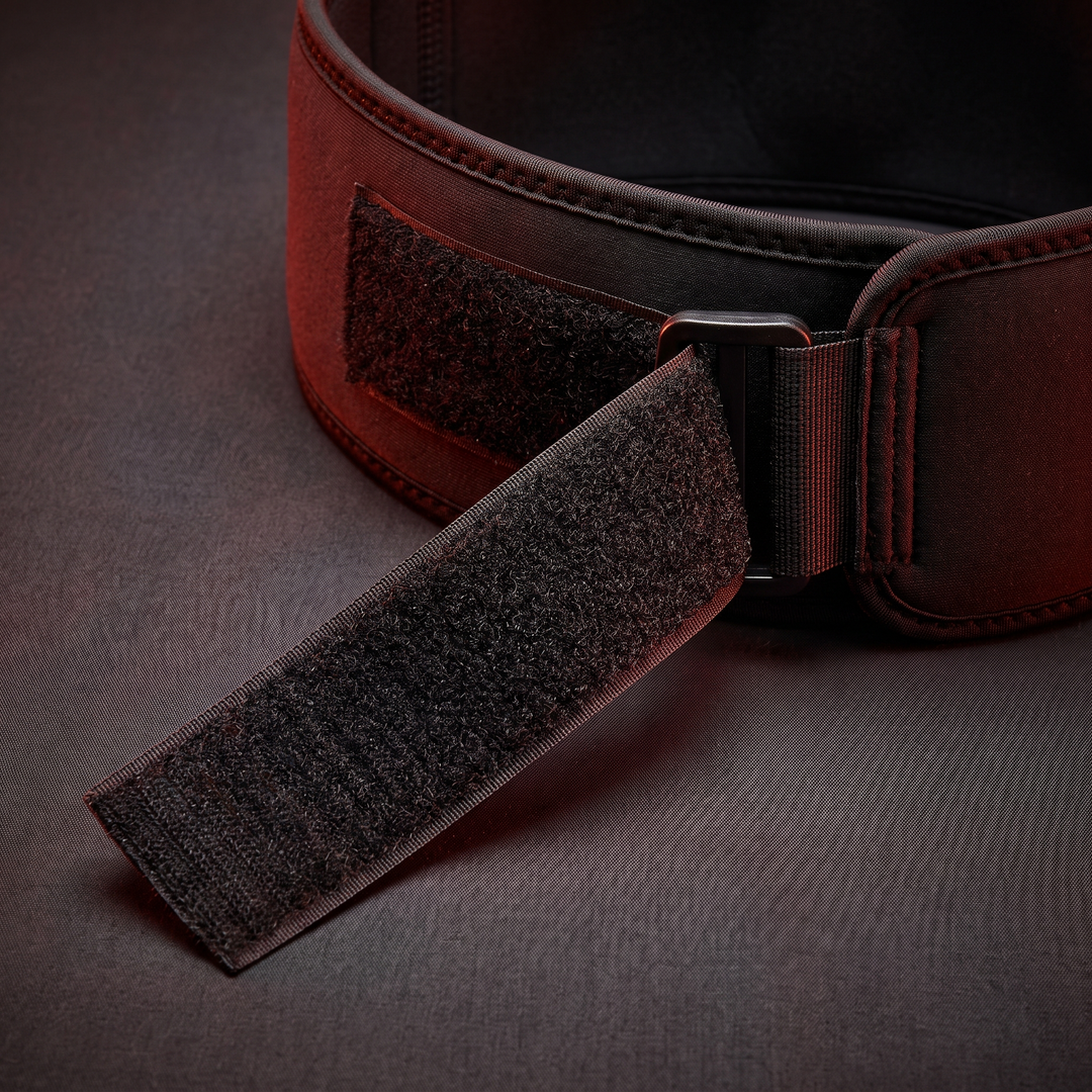 Adjustable velcro strap and buckle closure for a secure fit on the waist recovery belt