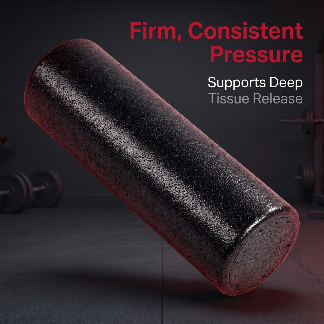 Professional High-Density Foam Roller - Firm Pressure for Deep Tissue Release