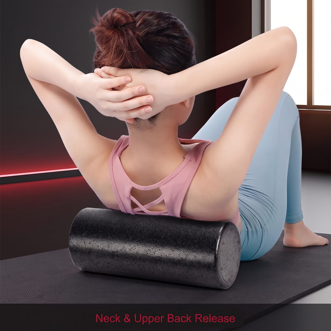 Professional High-Density Foam Roller - Neck and Upper Back Release
