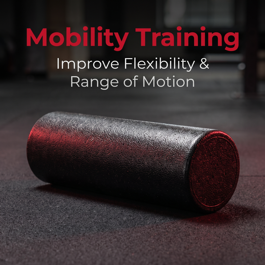 Professional High-Density Foam Roller - Mobility Training and Flexibility