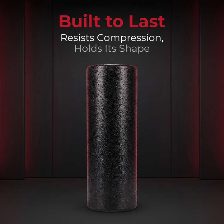 Professional High-Density Foam Roller - Built to Last, Resists Compression