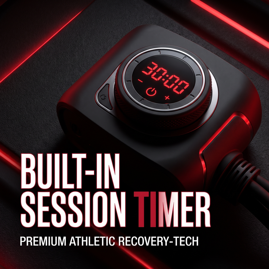 Built-in session timer feature of compression recovery device