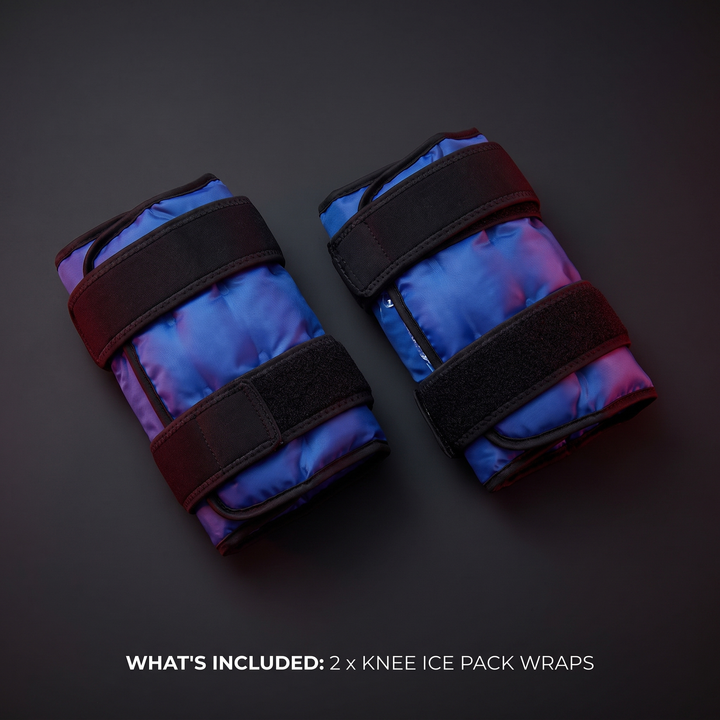 2-pack knee ice pack wrap set - what&
