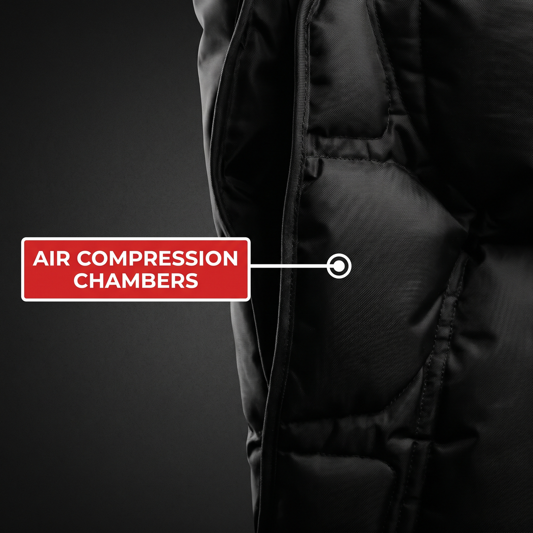 Feature callout: air compression chambers